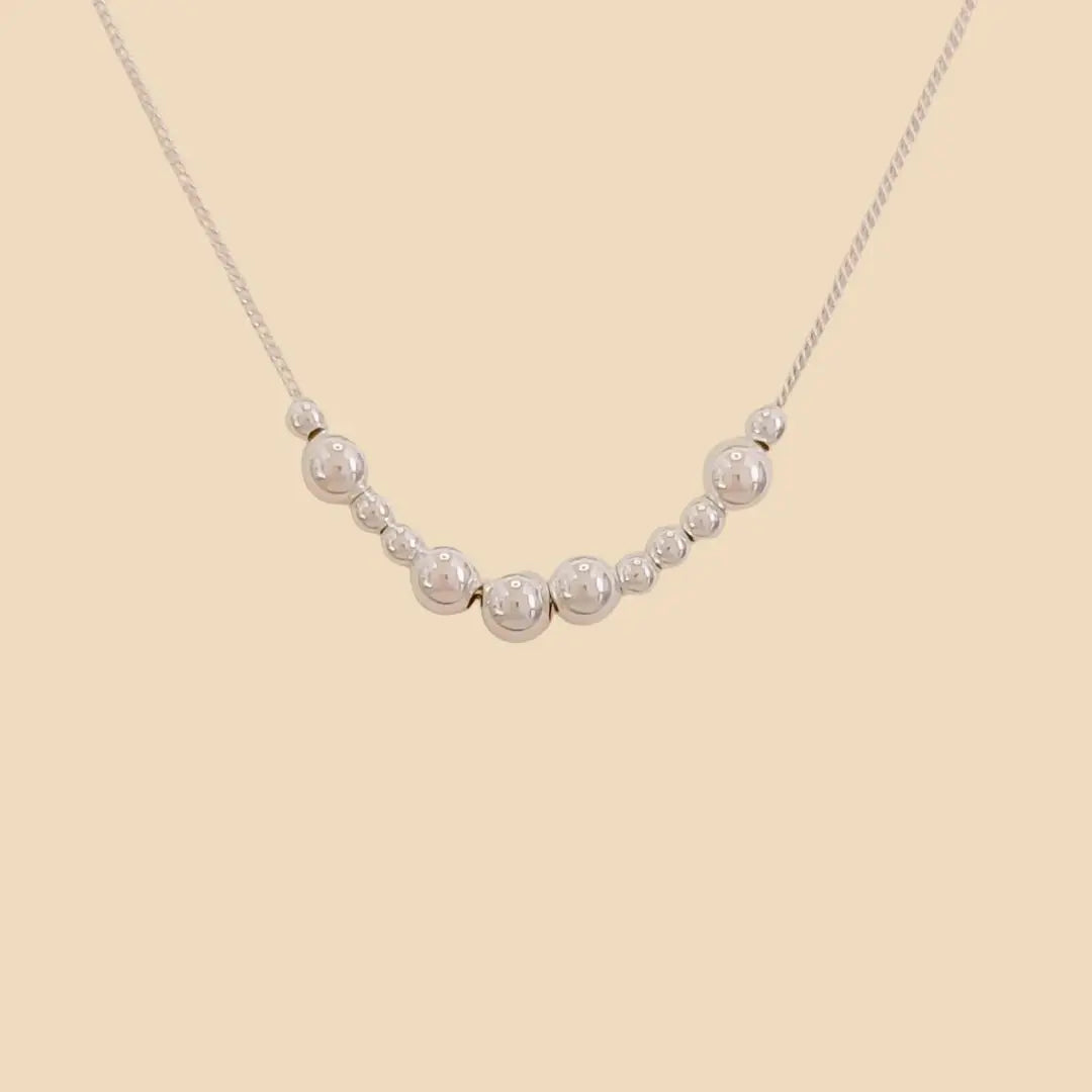 Viesti | Love kaulakoru hopea