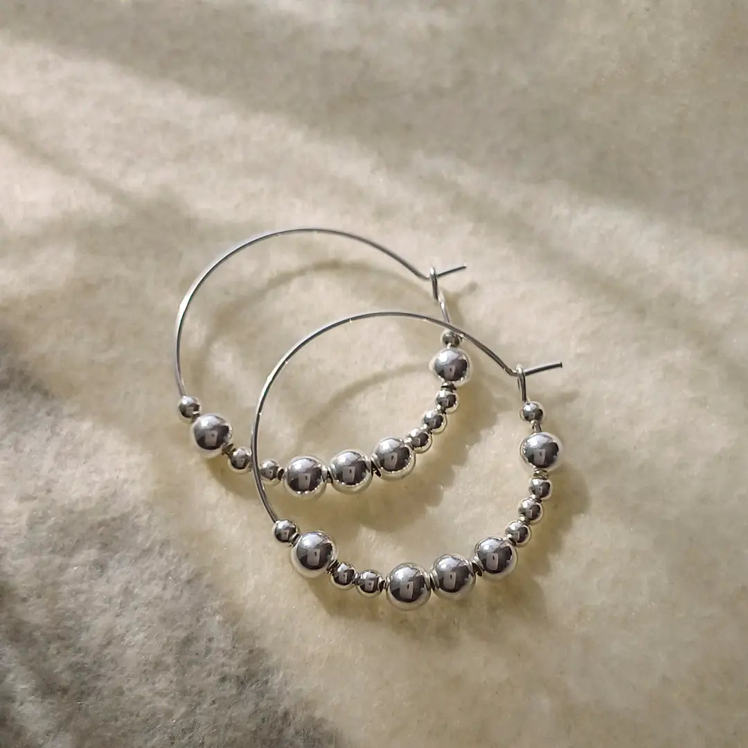 Viesti | Love korvakoru hopea